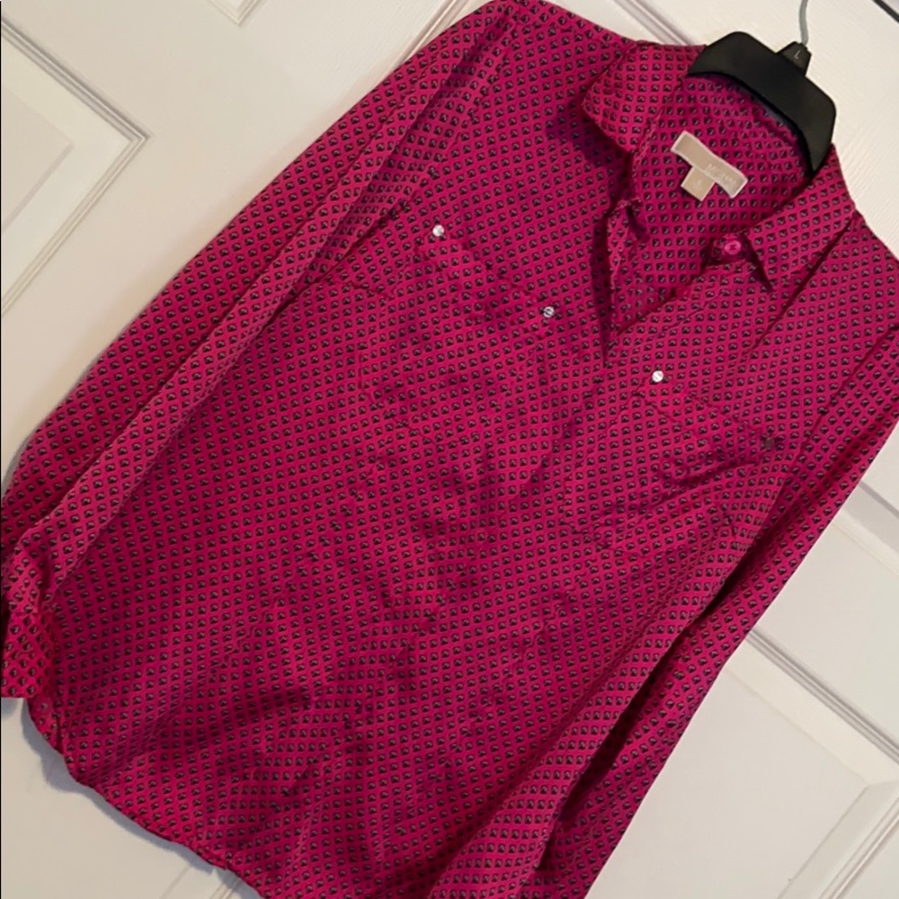 MK bottom down shirt
